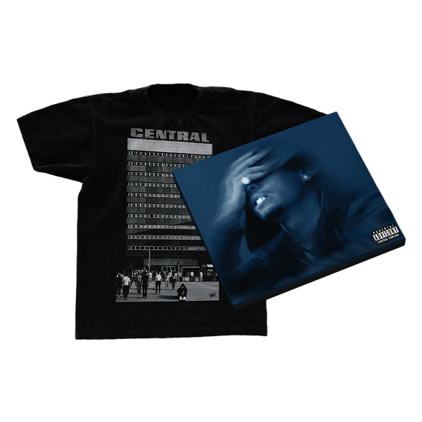 ASSTER - CENTRAL CD + T-SHIRT BLOK (CD + MERCH)