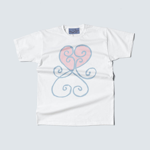 ZALIA - ZALIA - T-SHIRT TYLKO KOCHAJ MNIE BIAŁY (MERCH)